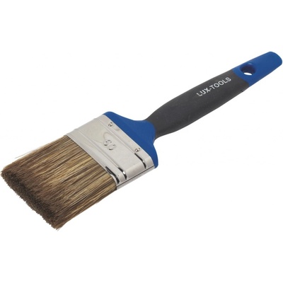 LUX-TOOLS plochý štetec na lazúry s rukoväťou Softgrip 60 mm
