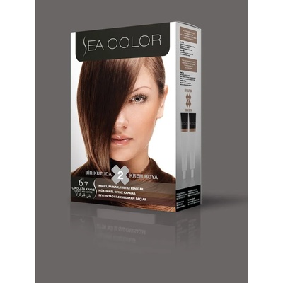 LILA Cosmetics крем боя за коса Sea Color 6.7 Chocolate Coffe