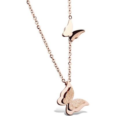Victoria Filippi Ocelový Parisi Rose Gold chirurgická ocel motýlek NHN17033-1/87 Zlatá