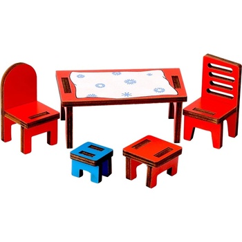 Pippi Дървено обзавеждане Pippi - За Вила Вилекула, за кухнята (44385000)