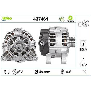 Generátor VALEO 437461