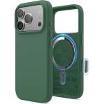 elago Силиконов (TPU) калъф с MagSafe за iPhone 17 Pro - Elago Magnetic Soft Silicone Case (зелен) (ES17MSSC63PRO-APGR)