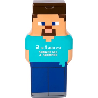 Minecraft sprchový gel a šampon 400 ml