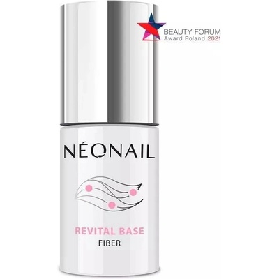 NeoNail Revital Base Fiber podkladový lak pro gelové nehty Shiny Queen 7,2 ml