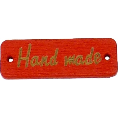 Pro Háčkování Hand made obdélník červený