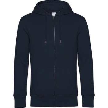 B&C Collection B&c king zipped hood / Мъжка блуза с цип - тъмносиня s (01u03k00301)