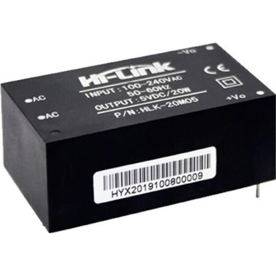 AC-DC spínaný zdroj HI-LINK 5/9/12/24V 20W - 24V