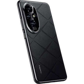 GKK Кожен Калъф за Honor 200, Slim Leather Case, Черен (5966011019801)