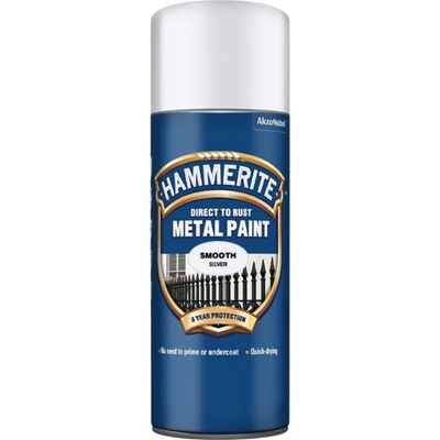 Hammerite sprej 400 ml stříbrná