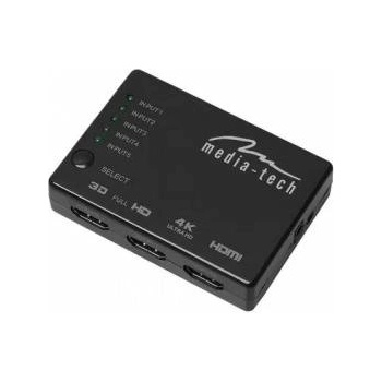 Media-Tech HDMI Switch Media-Tech 5xHDMI Switch 4K MT5207