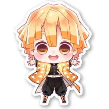 Demon Slayer Samolepka Kawaii Agatsuma
