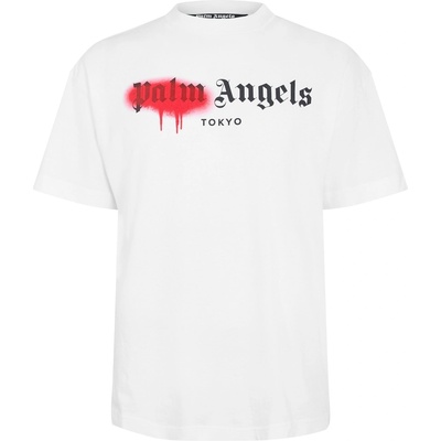 Palm angels Тениска PALM ANGELS Men's Ny T-Shirt - White Red