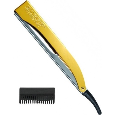 Kiepe Professional Pre Cut YELLOW kadernícka britva s efilačnými nástavcom žltá