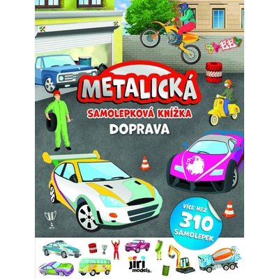 Jiri Models 4708-5 metalická samolepková knížka doprava