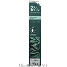 Ecodenta pre citlivé zuby s CBD a probiotikami 75 ml