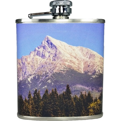 Ploskačka nerezová Kriváň 180 ml