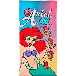 Kids movie heroes Плажна кърпа ariel (ez18016-pink)