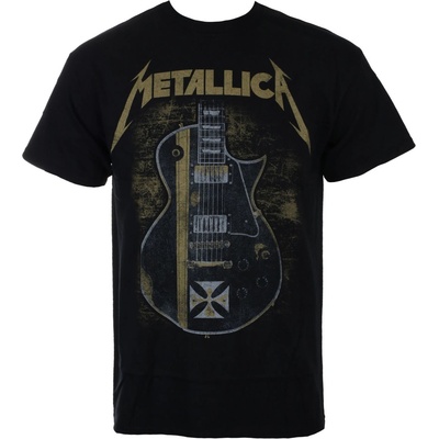 NNM мъжка тениска Metallica - Хетфийлд Iron Cross - Черен - RTMTLTSBHET