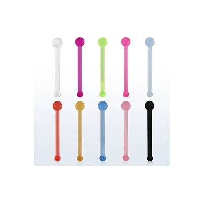 Piercingate piercing do nosu PNO00276 bílá