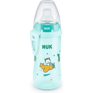 Nuk Чаша със силиконов накрайник NUK - Active Cup, 300 ml, 12+ месеца, Синя (10751082-Син)