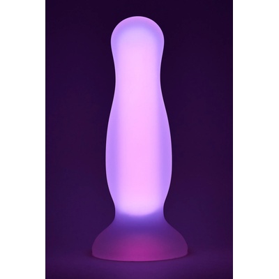 DreamToys Radiant Soft Silicone Glow in the Dark Plug Large Pink