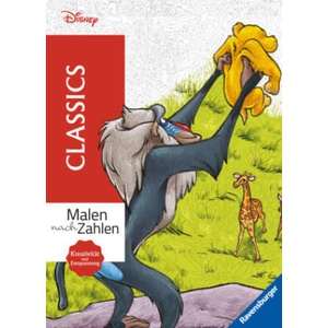 Malen nach Zahlen Disney: Classics - Malbuch für Erwachsene | Rina Gregor (ISBN: 9783473498321)