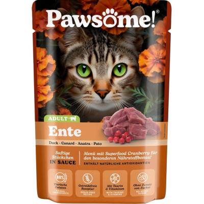 Pawsome Cat s kachním masem 85 g
