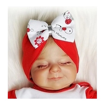 Dívčí čelenka Sladká beruška červená