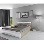 Bogdan Furniture I Спалня Модел 172 / 2008 с табла, Арвен и бяло