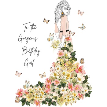 Artige Поздравителна картичка Artige, За прекрасната рожденичка