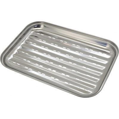 Cattara Grilovací tácek nerez 34 x 24 cm