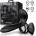 InToYou Synkox Girth Gainer Vibrating Double Cock Ring 2 Motors Black