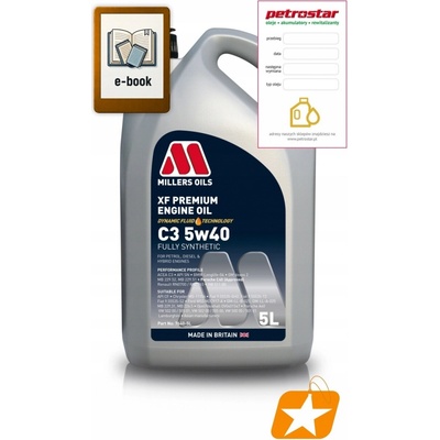 Millers Oils XF Premium C3 5W-40 5 l