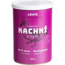 Louie Dog kachní s rýží 400 g