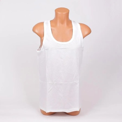 Мъжки потник в бял цвят