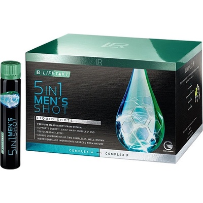 LR Health & Beauty LR LIFETAKT 5in1 Men´s Shot 30 x 25 ml