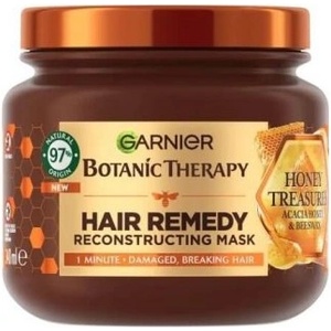 Garnier Botanic Therapy Honey Treasures Hair Remedy - Маска за увредена коса с цъфтящи краища 340мл