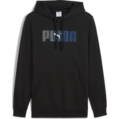 Puma Essentials Logo Lab Hoodie FL čierna