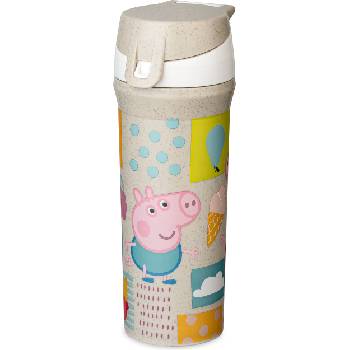 Koziol Бутилка за вода Stan Прасе Пепа 500 мл пясъчен цвят (8369713)