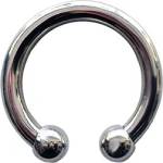 Rouge Stainless Steel Horseshoe Cock Ring (30mm) In Clamshell