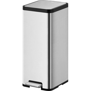 EKO-Europe Кош за отпадъци EKO ECOMAID с педал (30 л) - инокс мат (EKO 913930 - Matt s/s)