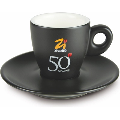 Zicaffè Чаша за еспресо Zicaffè Cinquantenario черна