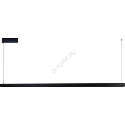 Immax 07308L-LED Димируема люстра на кабел MADEIRA 44W/230V Wi-Fi Tuya 202 cm черна (IM1484)