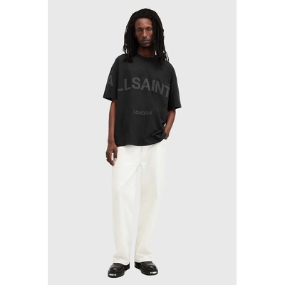 AllSaints Памучна тениска AllSaints BIGGY (M088PB)