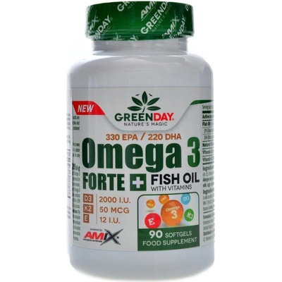 AmixGreenDay Omega 3 forte + 90 softgel