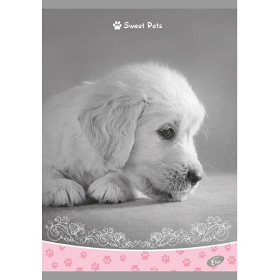 Elisa zošit A5 linajkový Mláďatá 40 listov mix 6 motívov