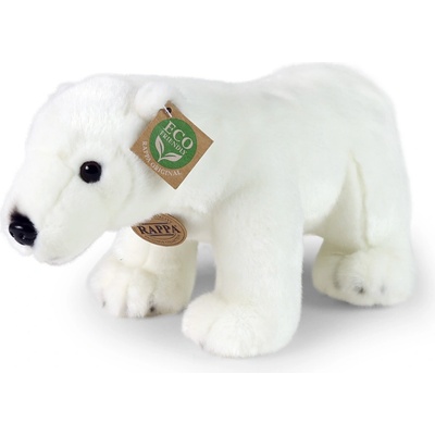 Eco-Friendly Rappa medvěd lední stojící 30 cm