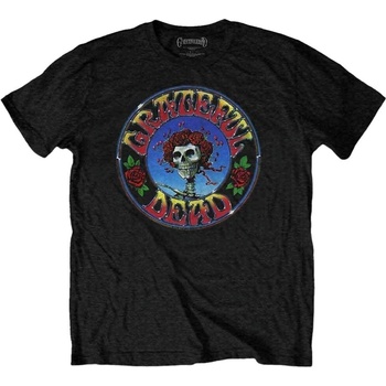 Grateful Dead Риза Bertha Circle Vintage Wash Unisex Black S (GRATETS08MB01)