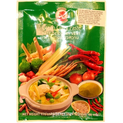 Cock Brand Zelená kari pasta 50 g
