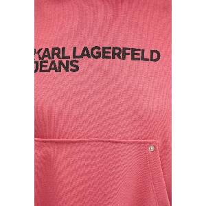 Karl Lagerfeld Jeans суичър с качулка дамски с памук (A2W20053) - answear - 132,98 лв